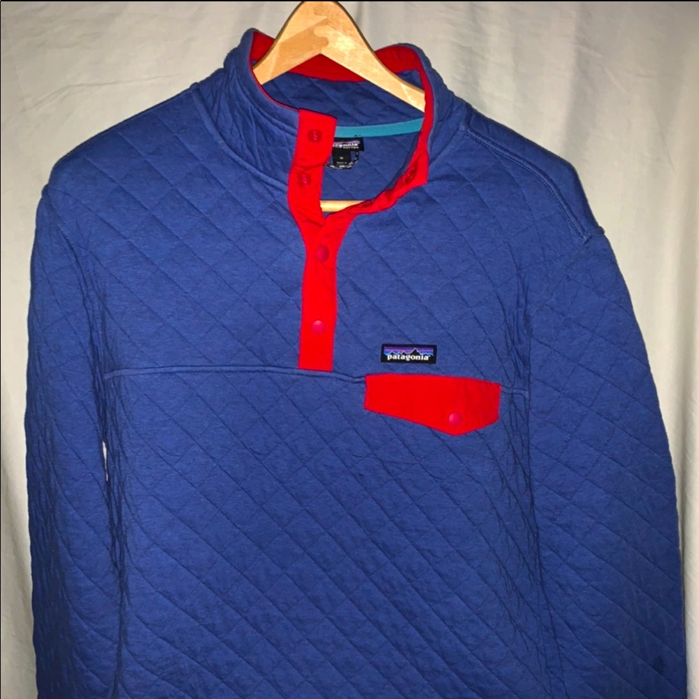 Patagonia Organic Cotton Quilt Snap T Pullover